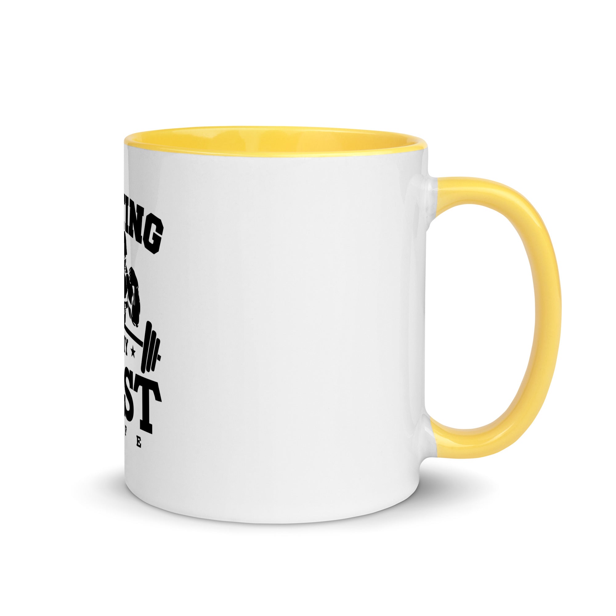 LIFTING IS MY BEST LIFE - Mug with Color Inside