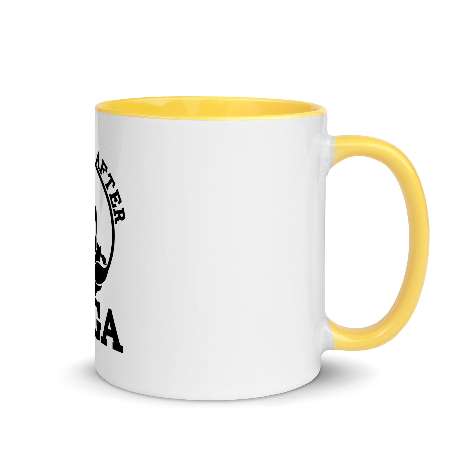 I'M NICER AFTER YOGA - Mug with Color Inside