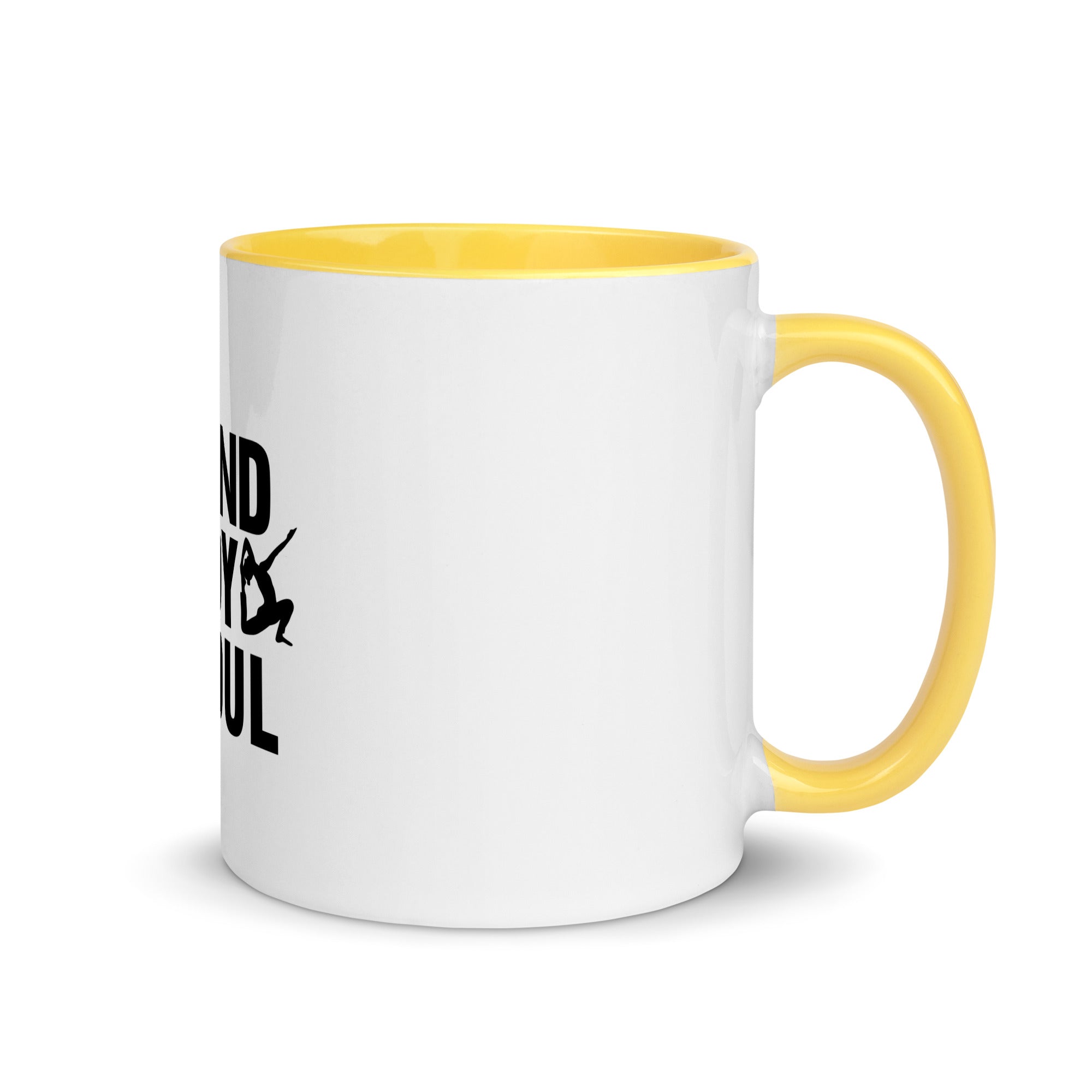 MIND BODY SOUL - Mug with Color Inside