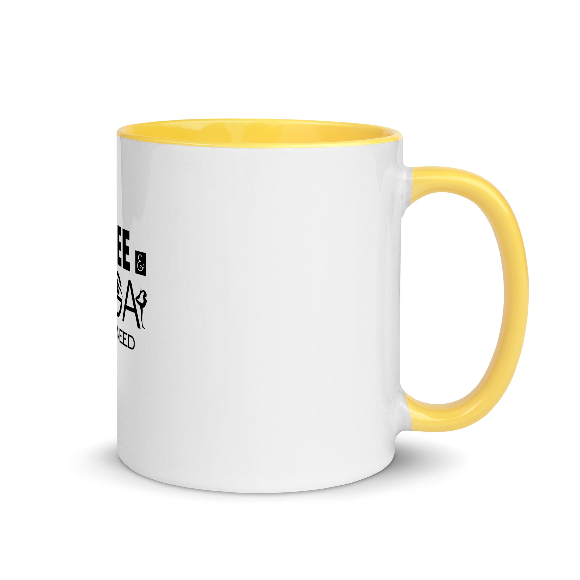 COFFEE YOGA IT'S ALL I NEED - Mug with Color Inside