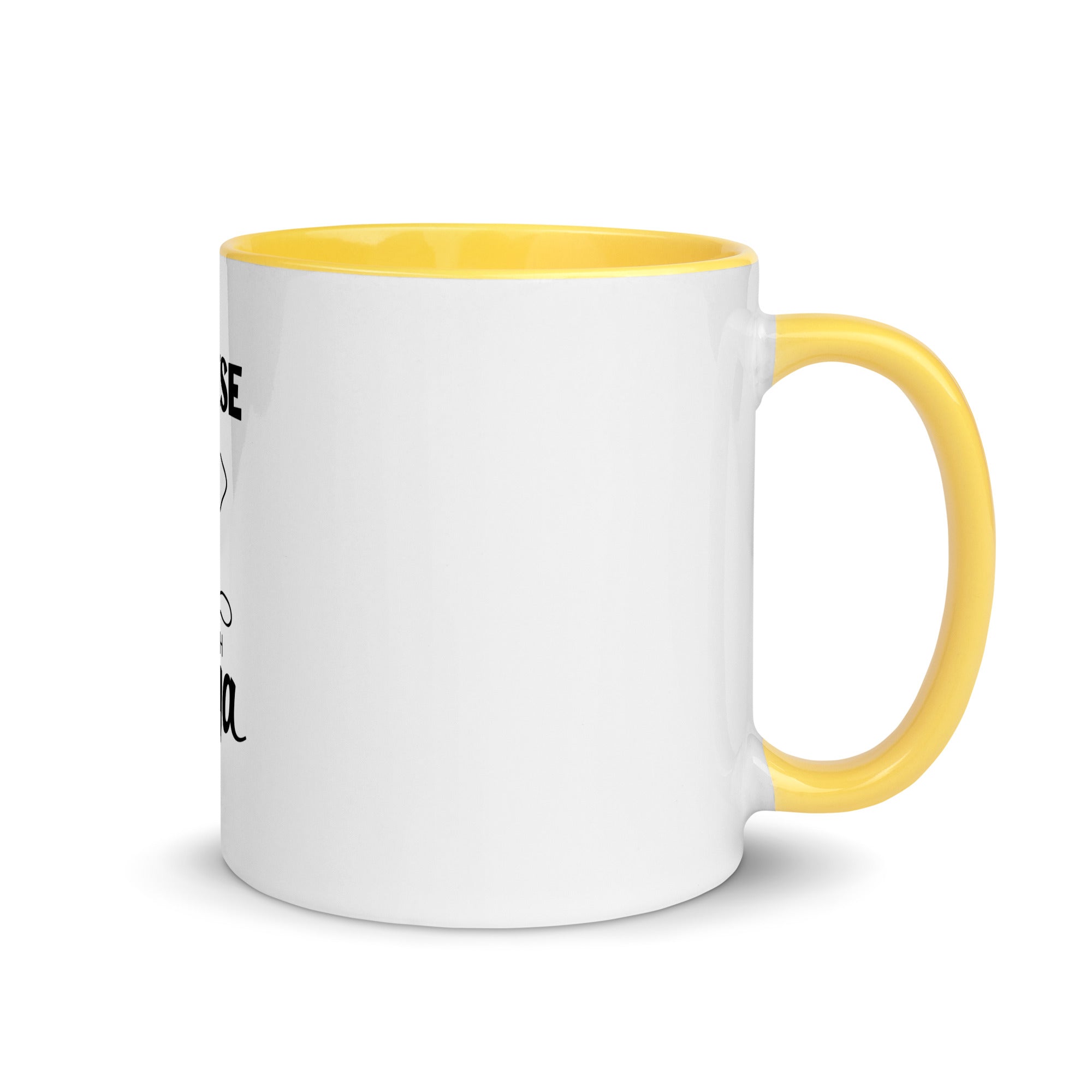 ARISE WITH YOGA - Mug with Color Inside