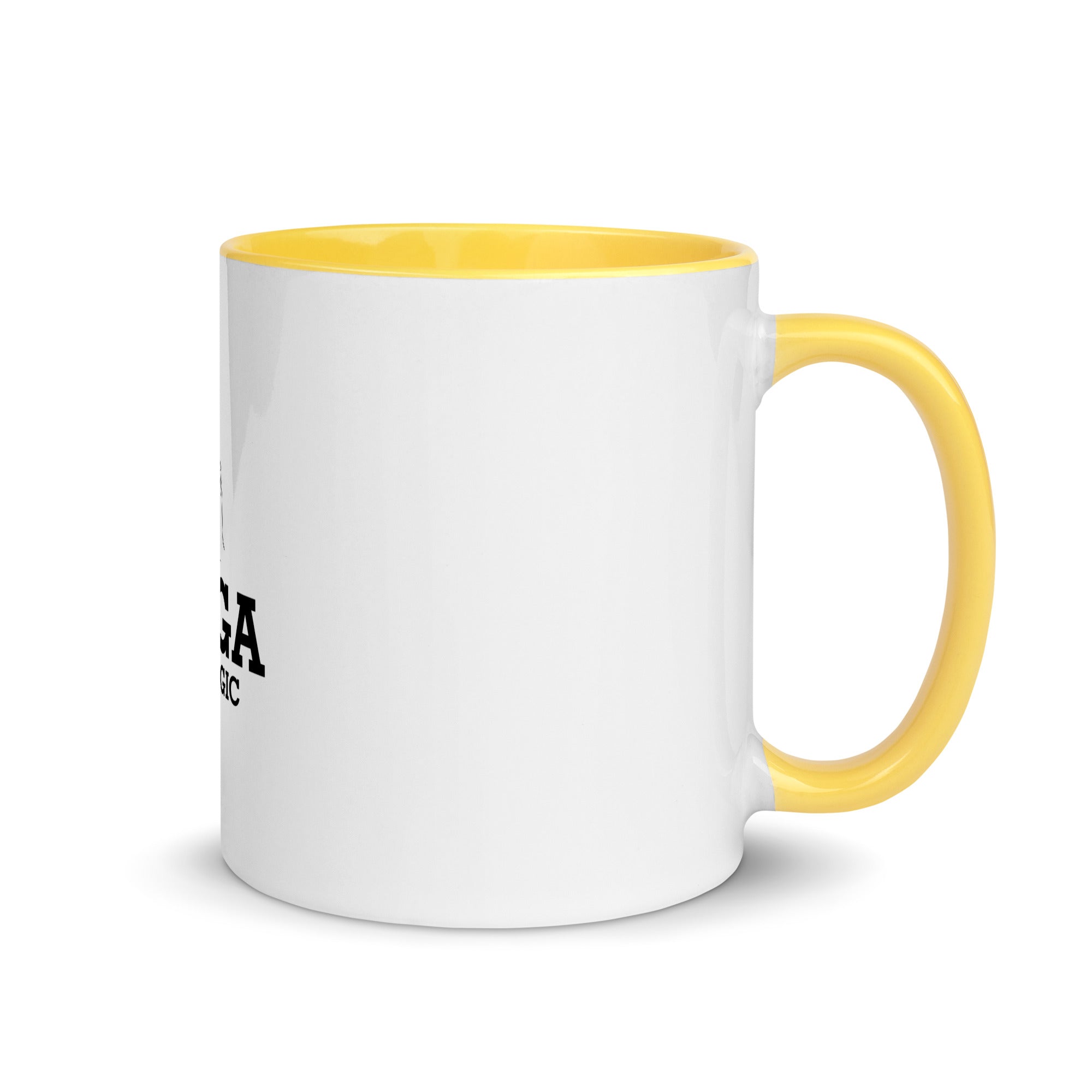 YOGA IS MAGIC - Mug with Color Inside
