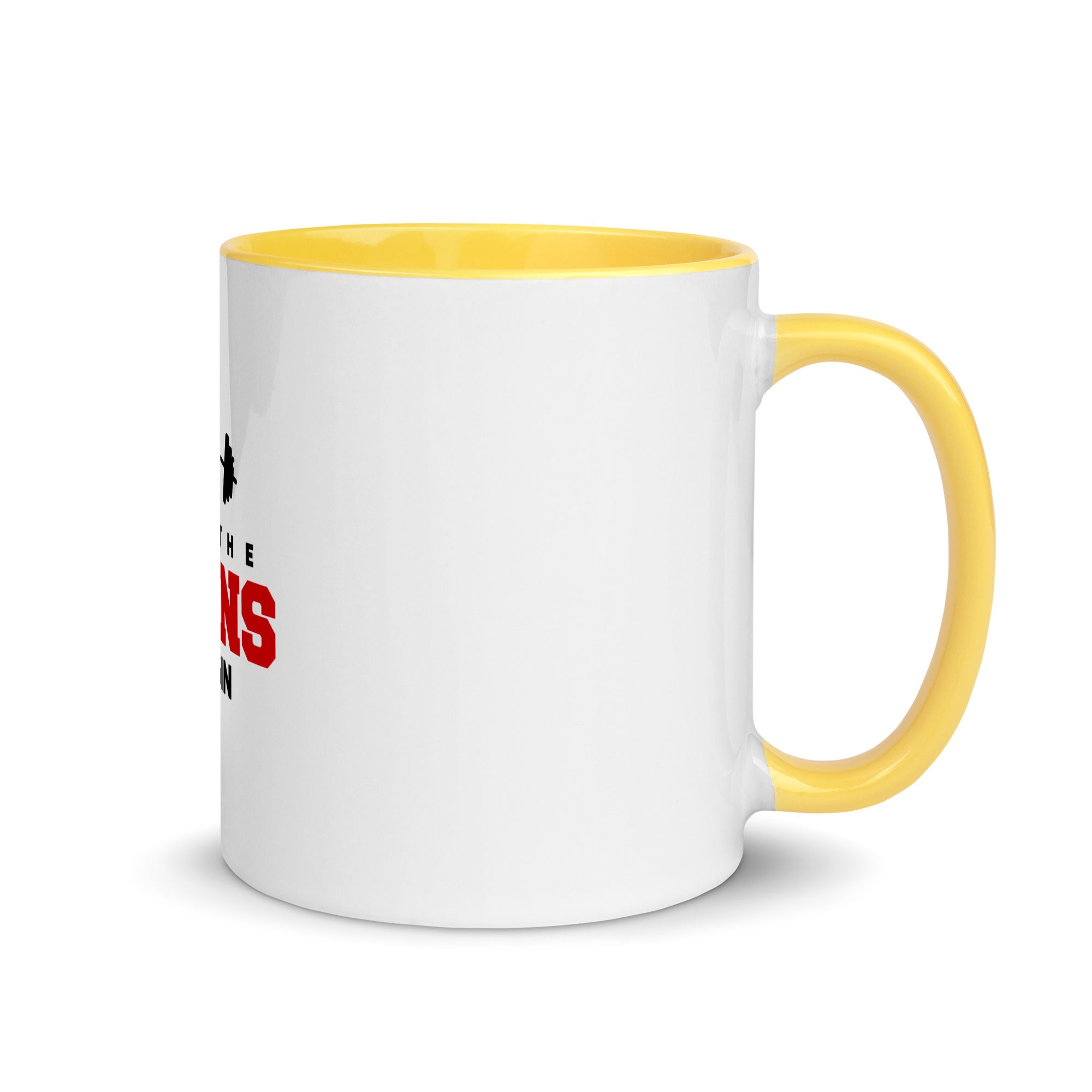 LET THE GAINS BEGIN - Mug with Color Inside