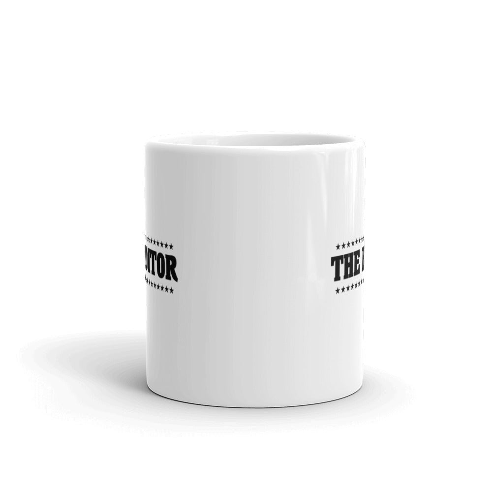 The Editor- White glossy mug