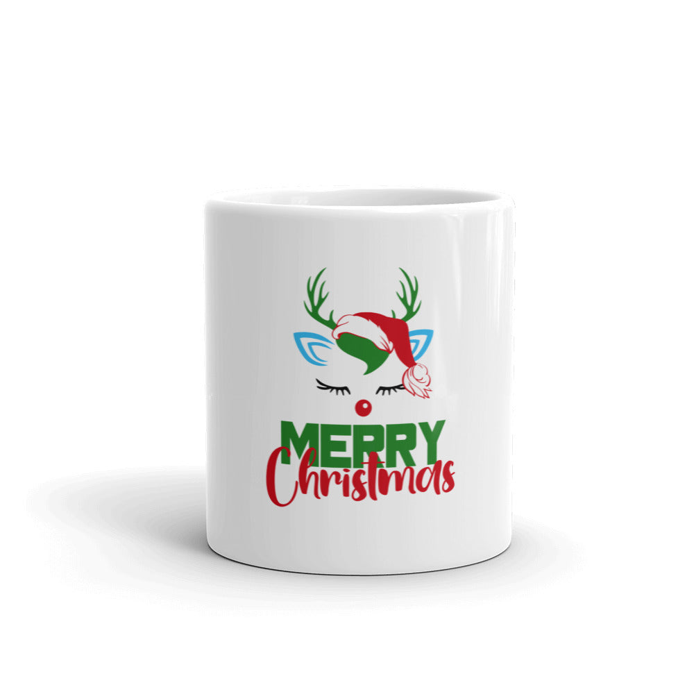 MERRY CHRISTMAS - White glossy mug