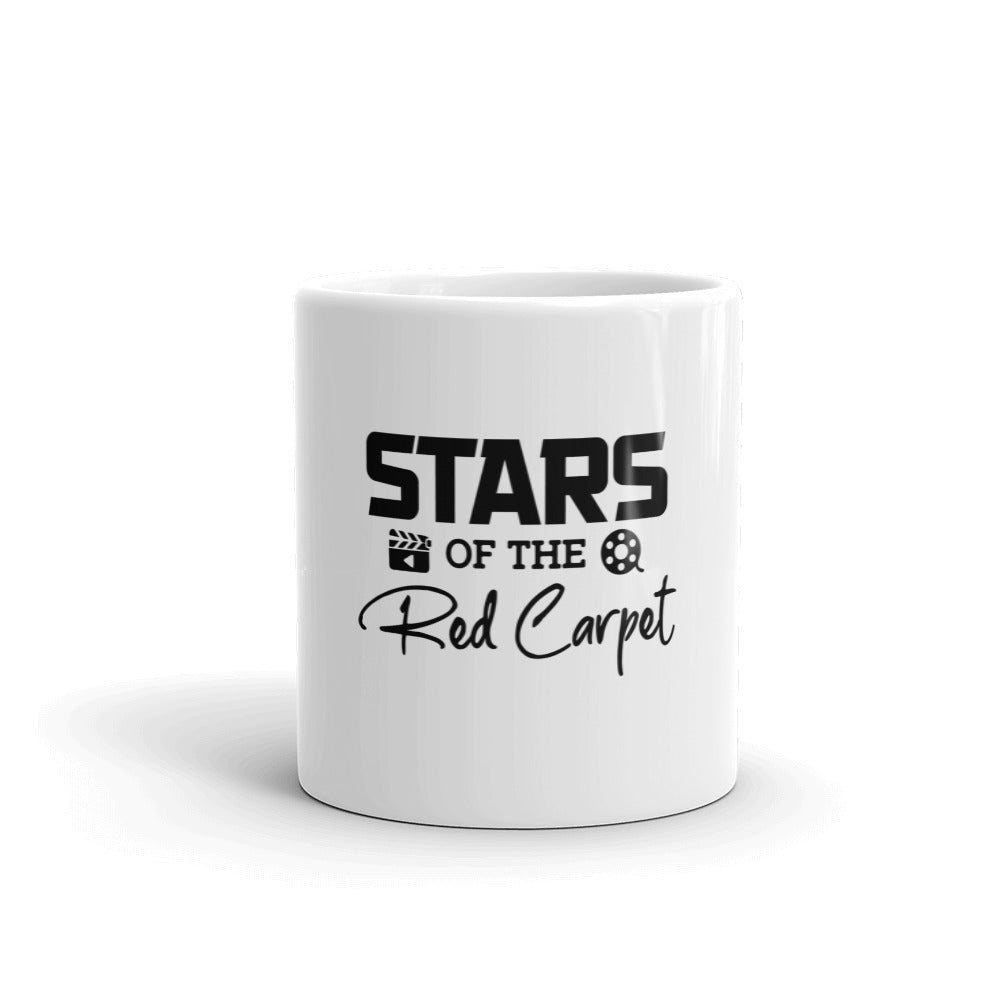 STARS OF THE RED CARPET -White glossy mug