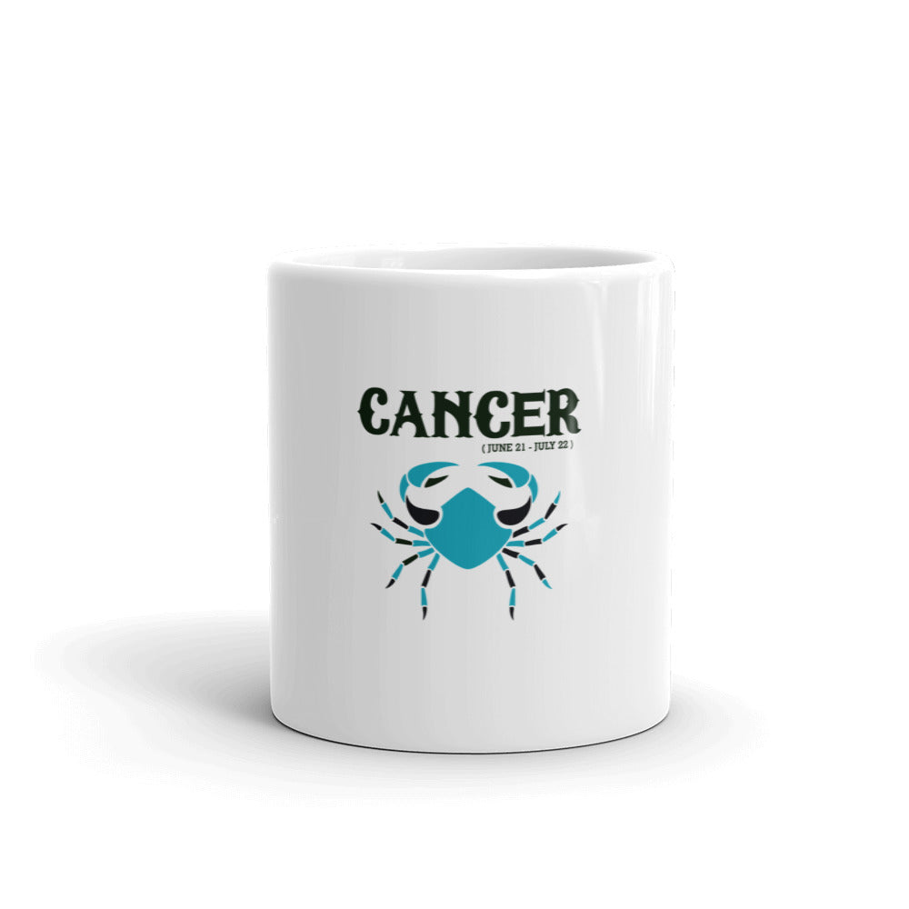 CANCER - White glossy mug