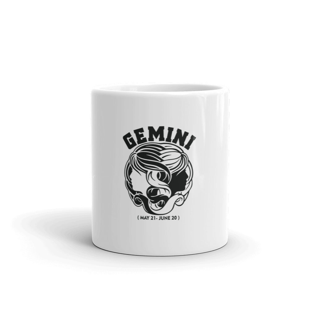 GEMINI - White glossy mug