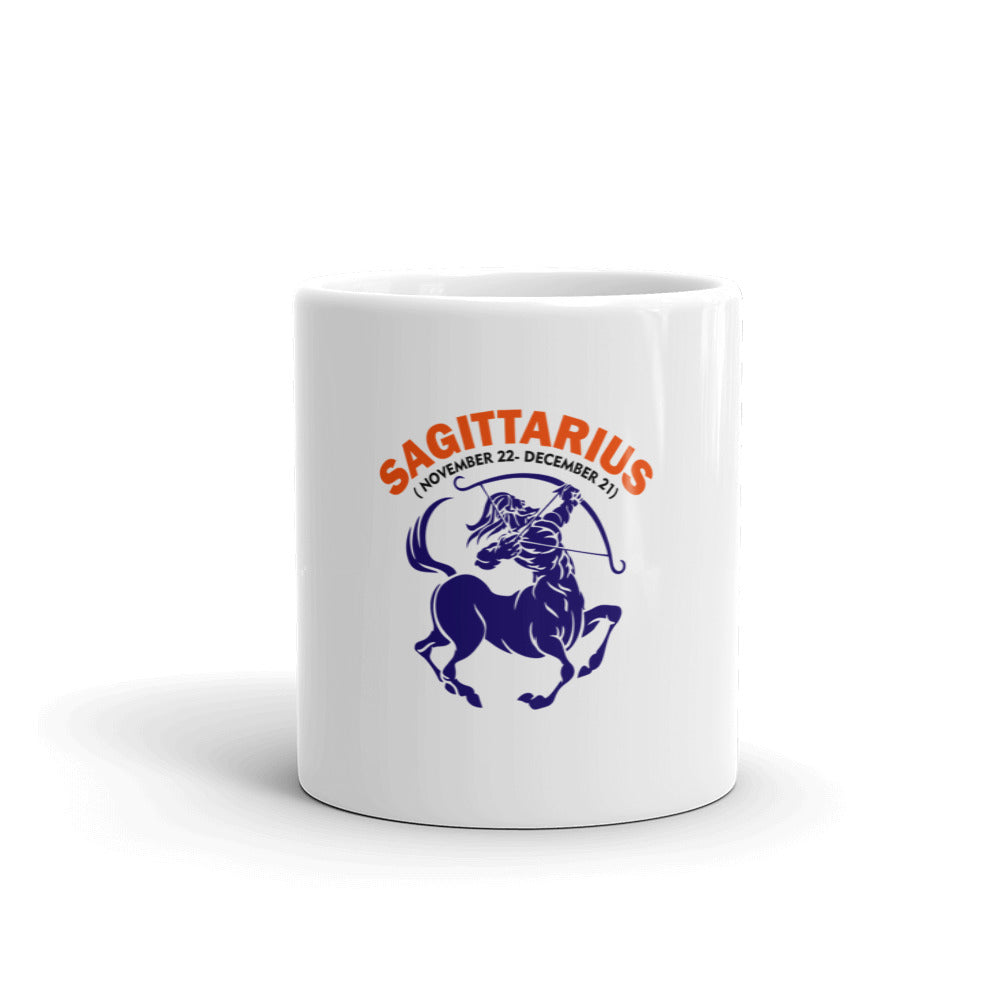 SAGITTARIUS - White glossy mug