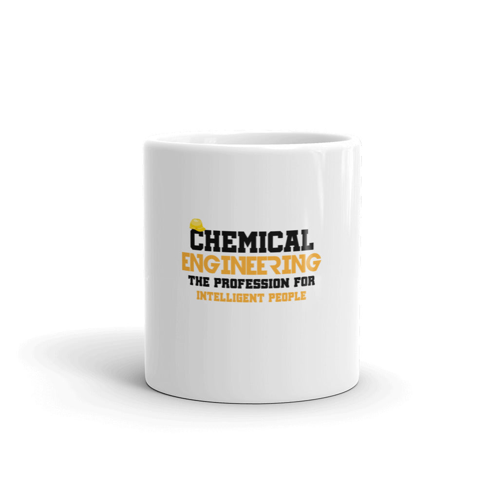 CHEMICAL ENGINEERING - White glossy mug