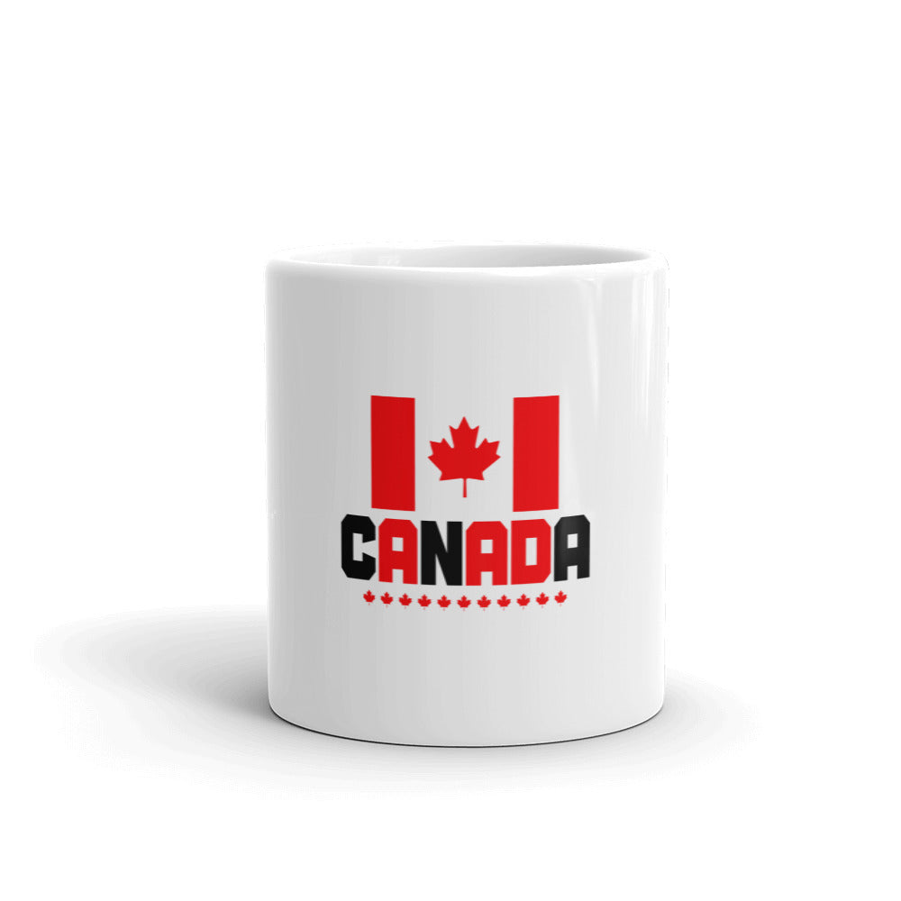 CANADA - White glossy mug