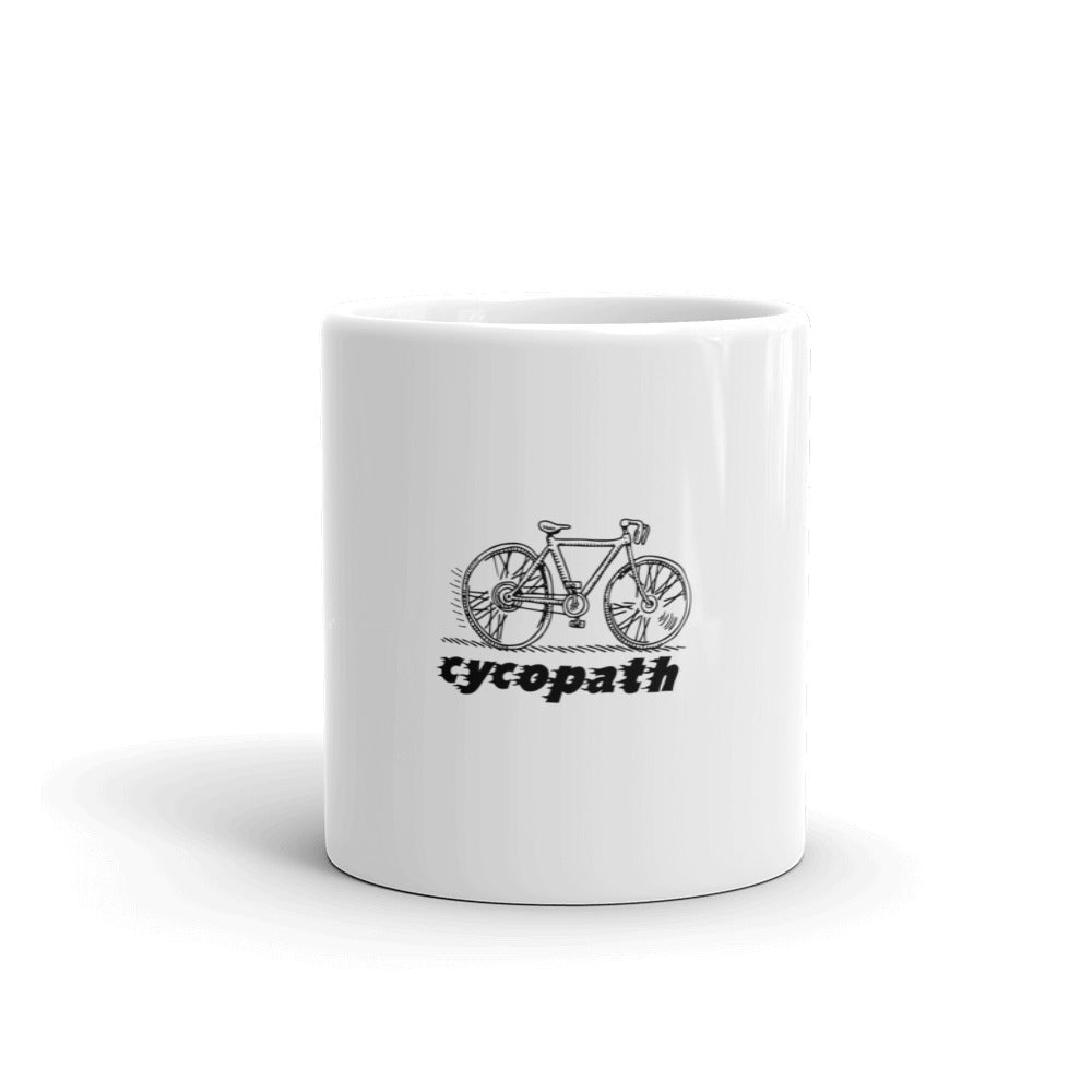 CYCOPATH - White glossy mug