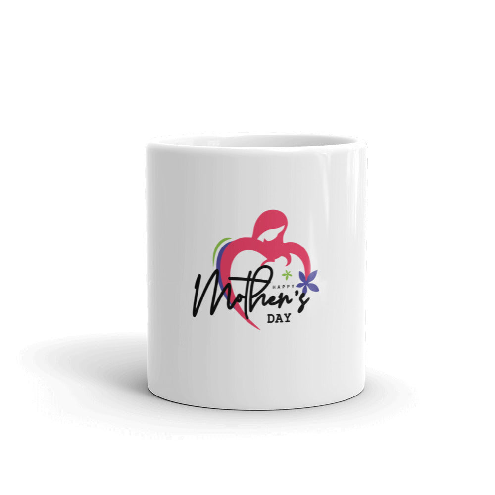 HAPPY MOTHER'S DAY - White glossy mug