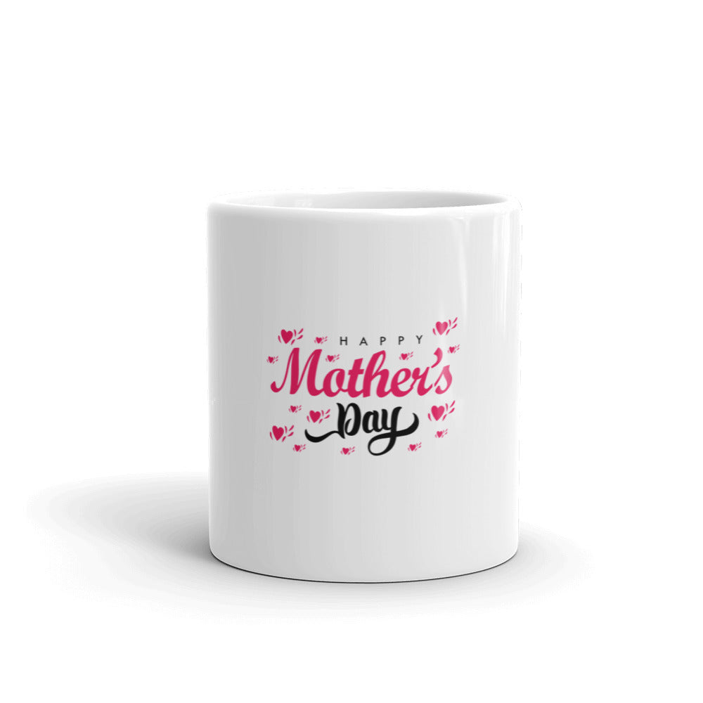 HAPPY MOTHER'S DAY - White glossy mug