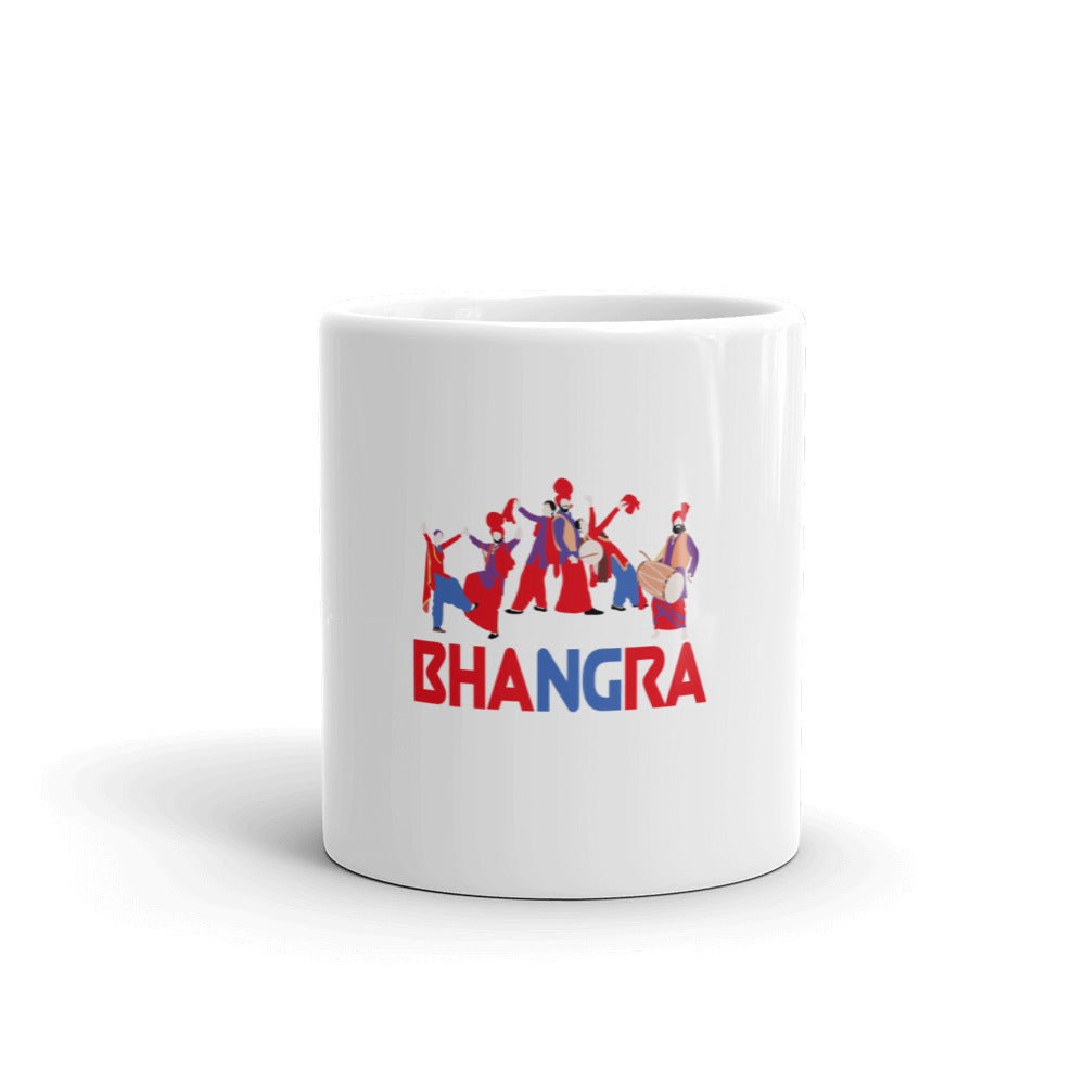 BHANGRA - White glossy mug