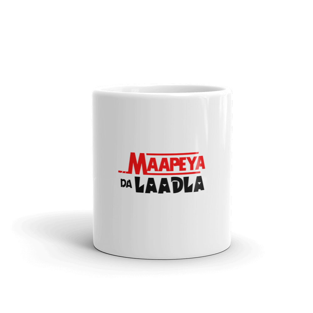 MAAPEYA DA LAADLA - White glossy mug