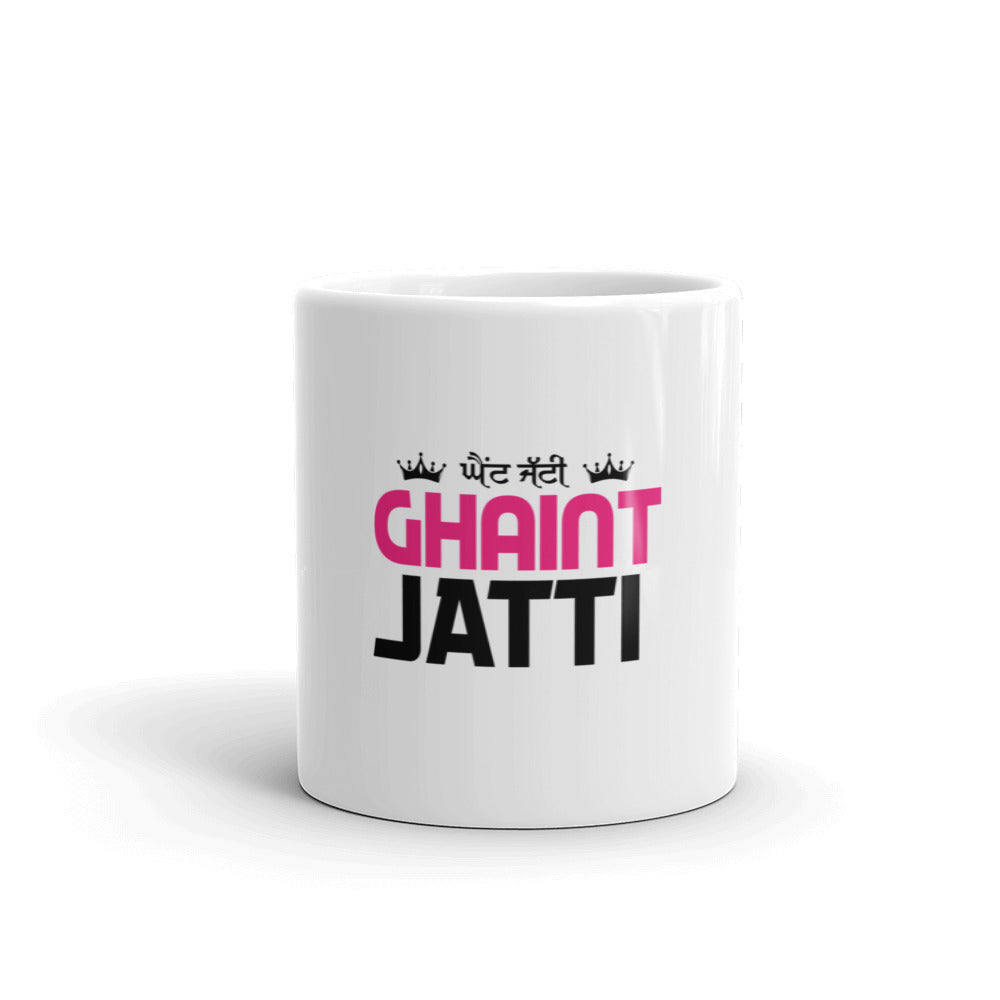 GHAINT JATTI - White glossy mug