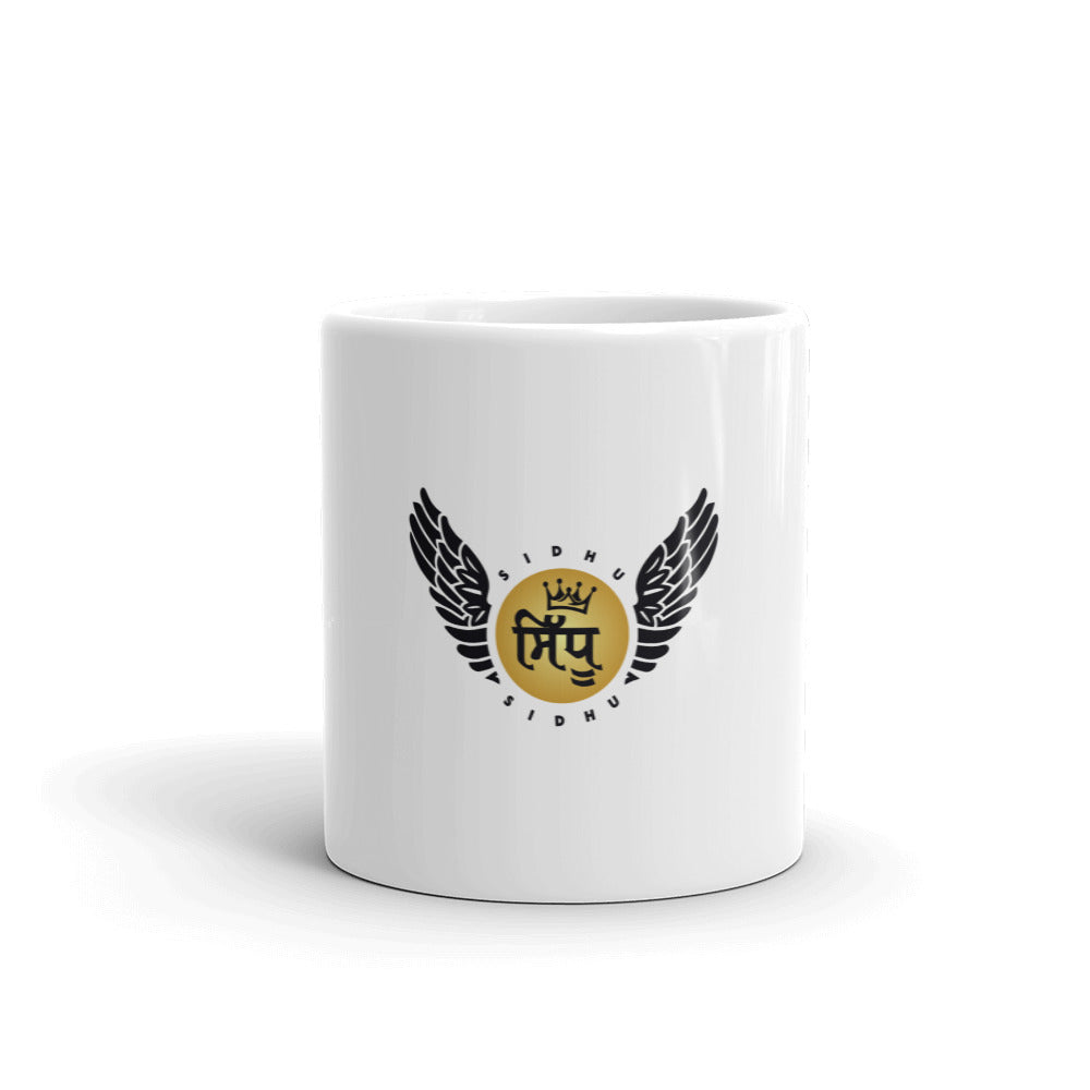 SIDHU - White glossy mug