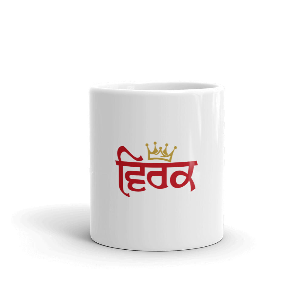 VIRK - White glossy mug