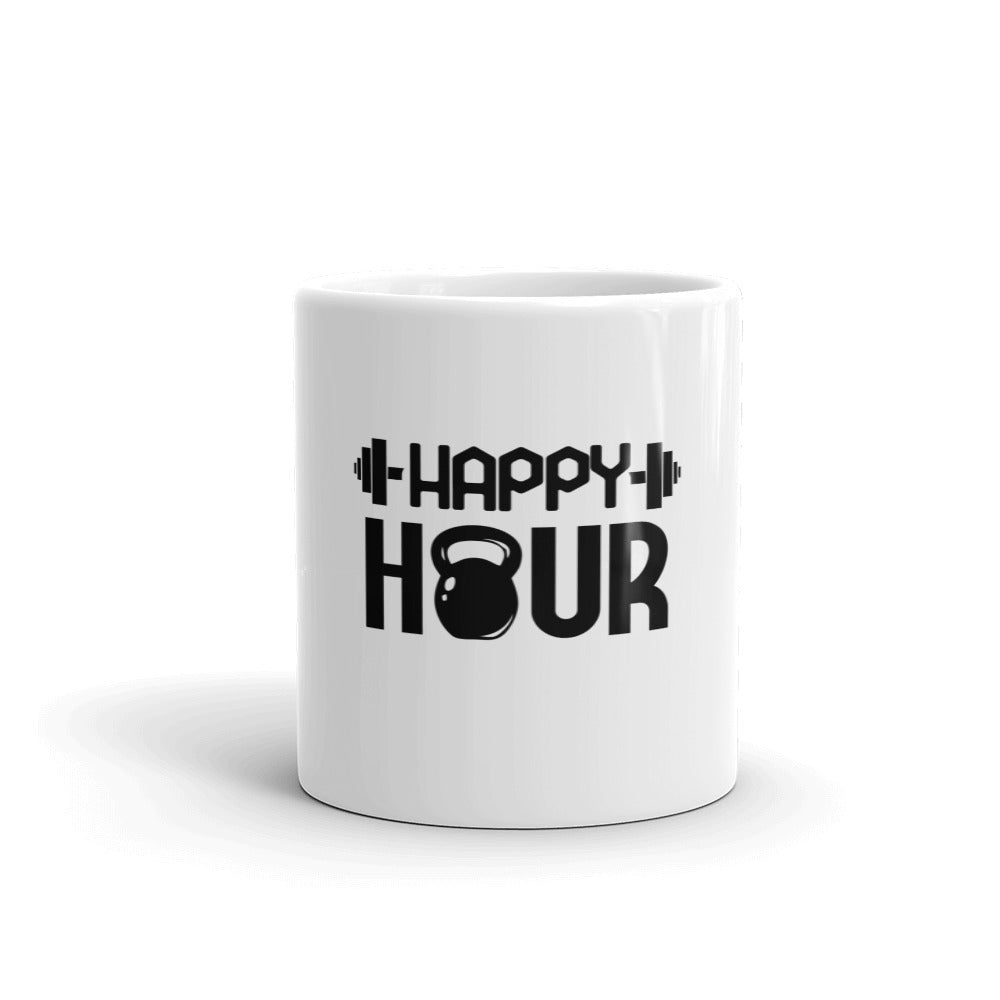 HAPPY HOUR - White glossy mug