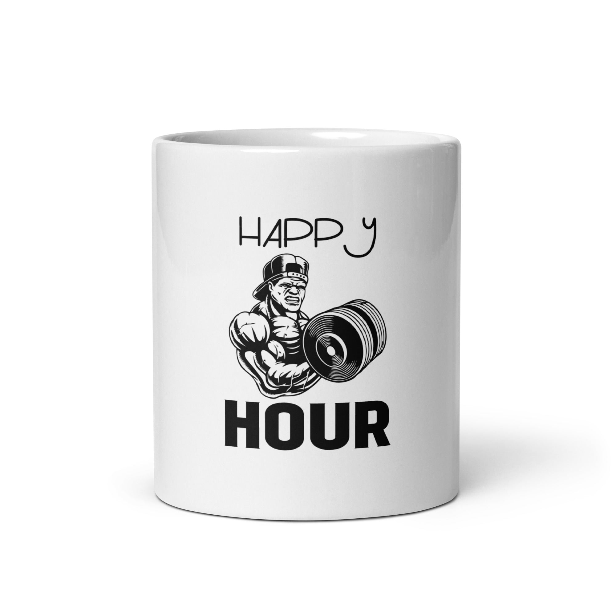 HAPPY HOUR - White glossy mug