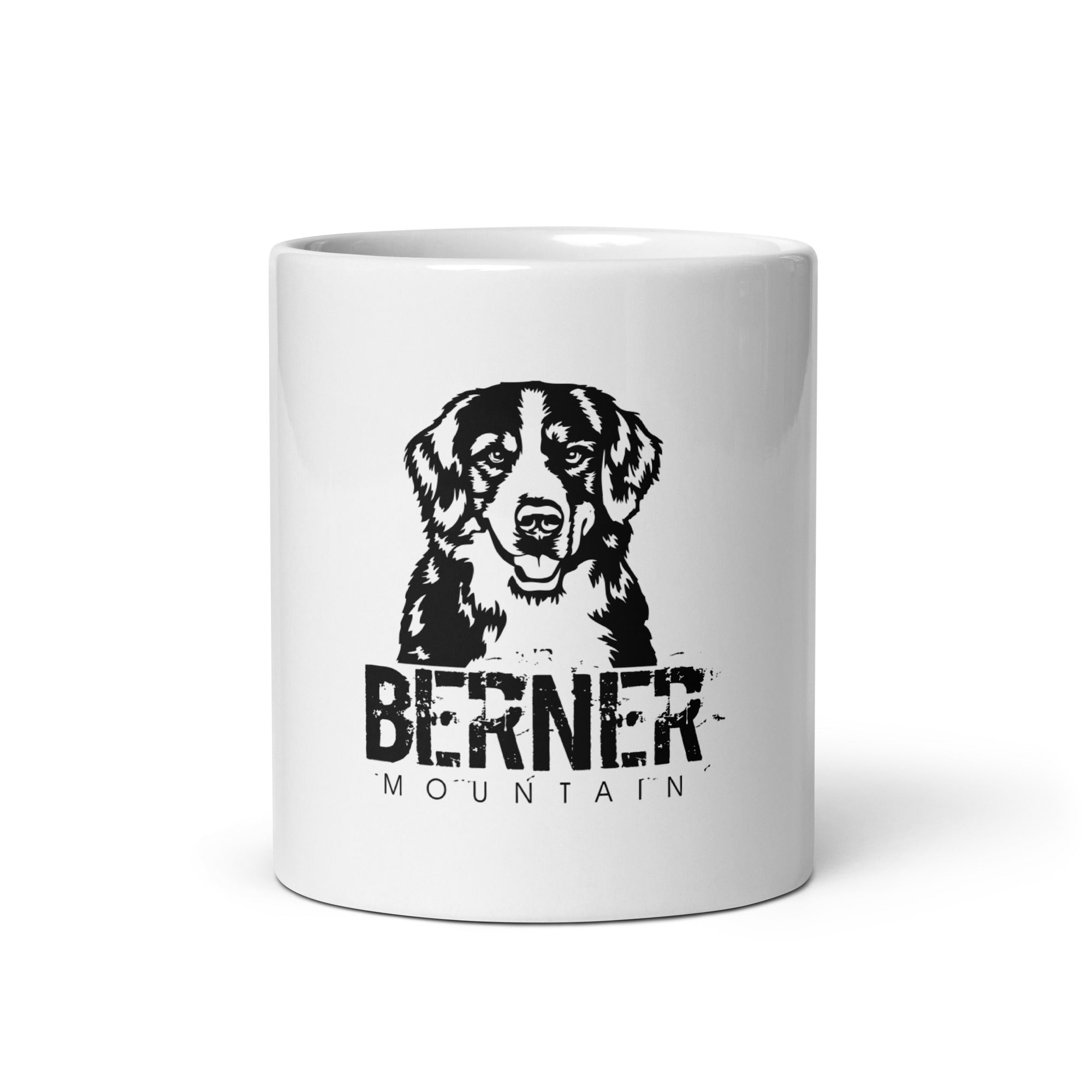 BERNER MOUNTAIN - White glossy mug