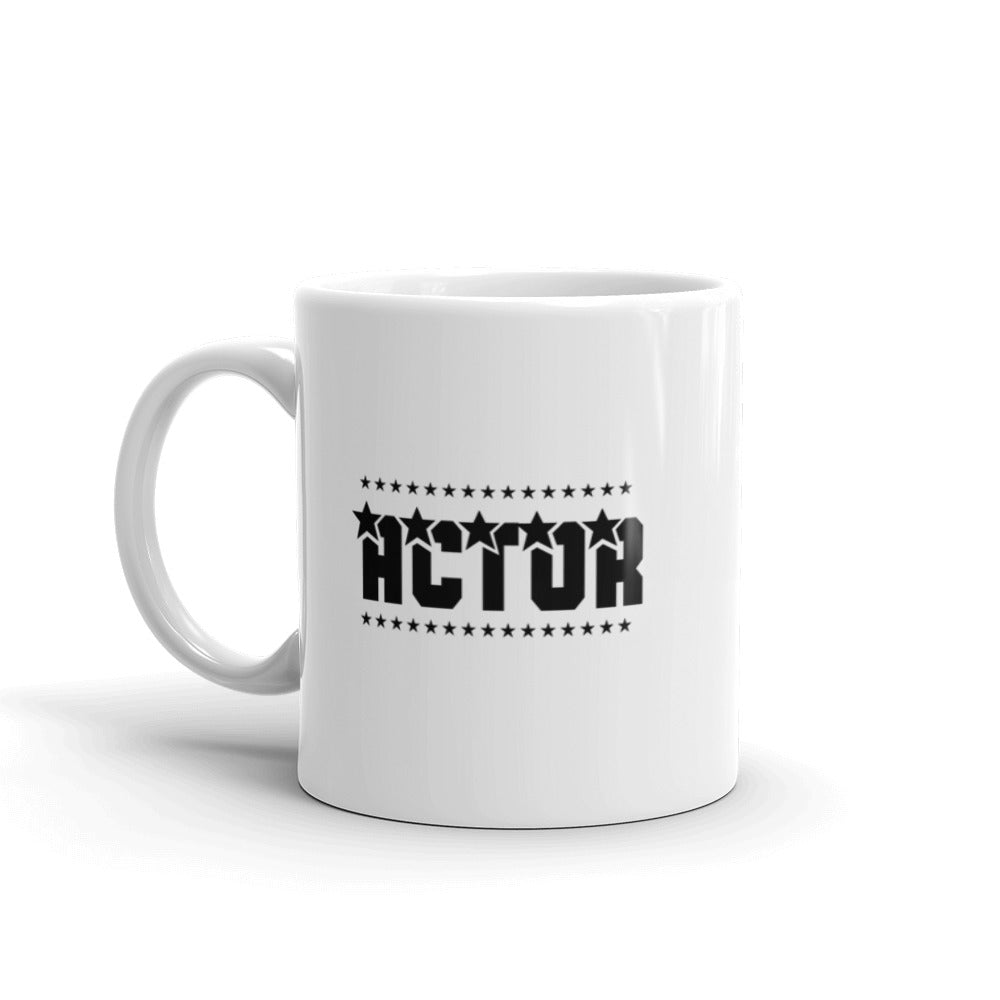 Actor - White glossy mug