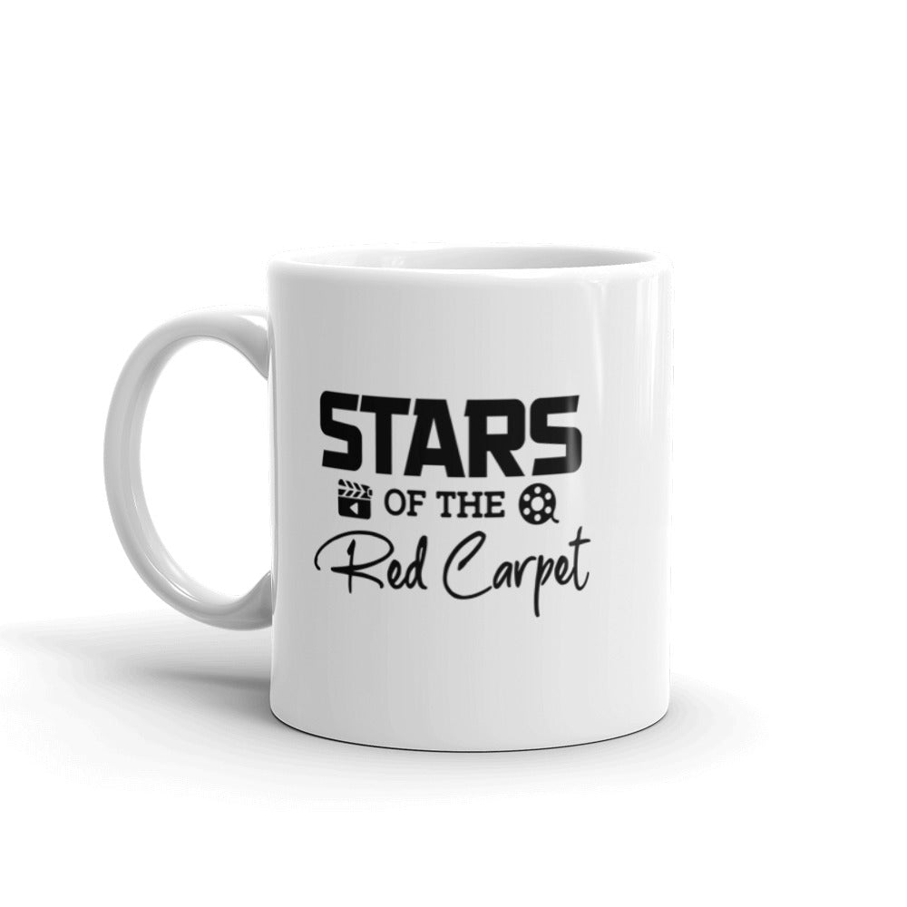 Stars of the red carpet- White glossy mug