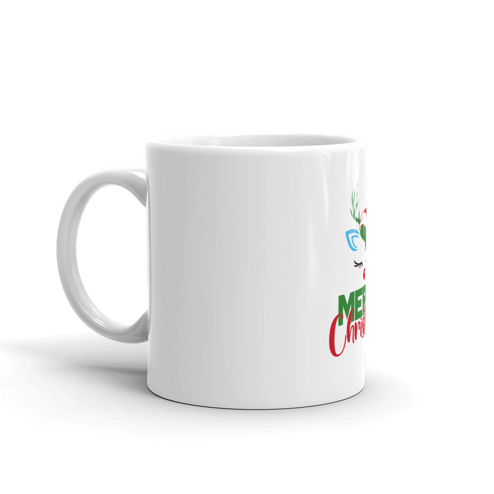 MERRY CHRISTMAS - White glossy mug