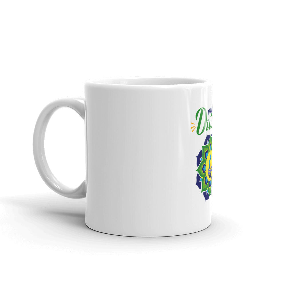 HAPPY DIWALI - White glossy mug