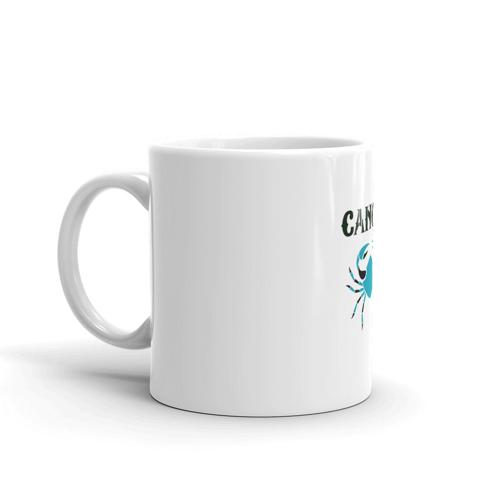 CANCER - White glossy mug