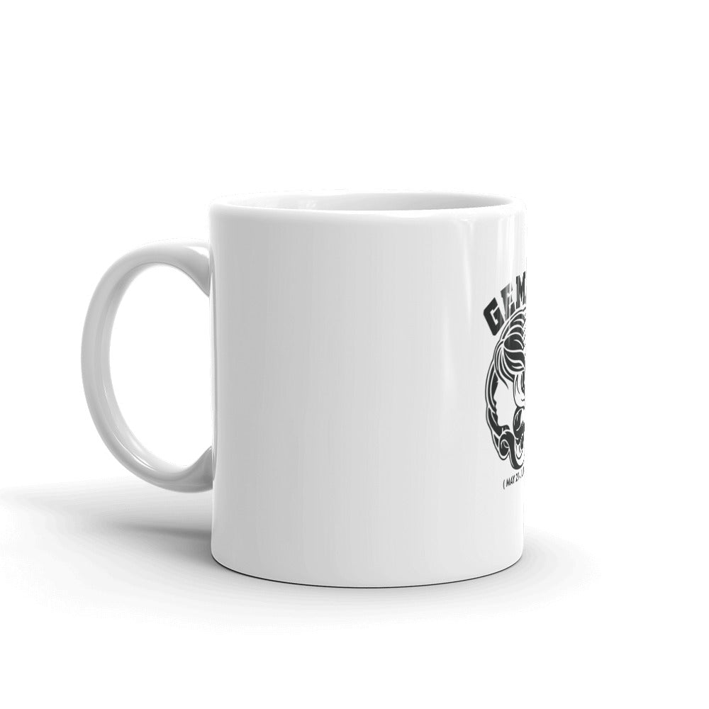 GEMINI - White glossy mug