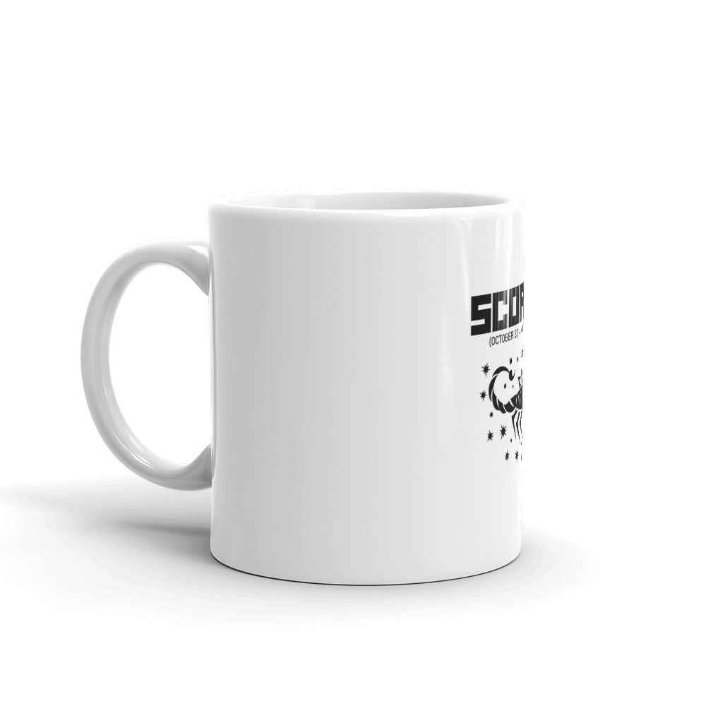 SCORPIO - White glossy mug