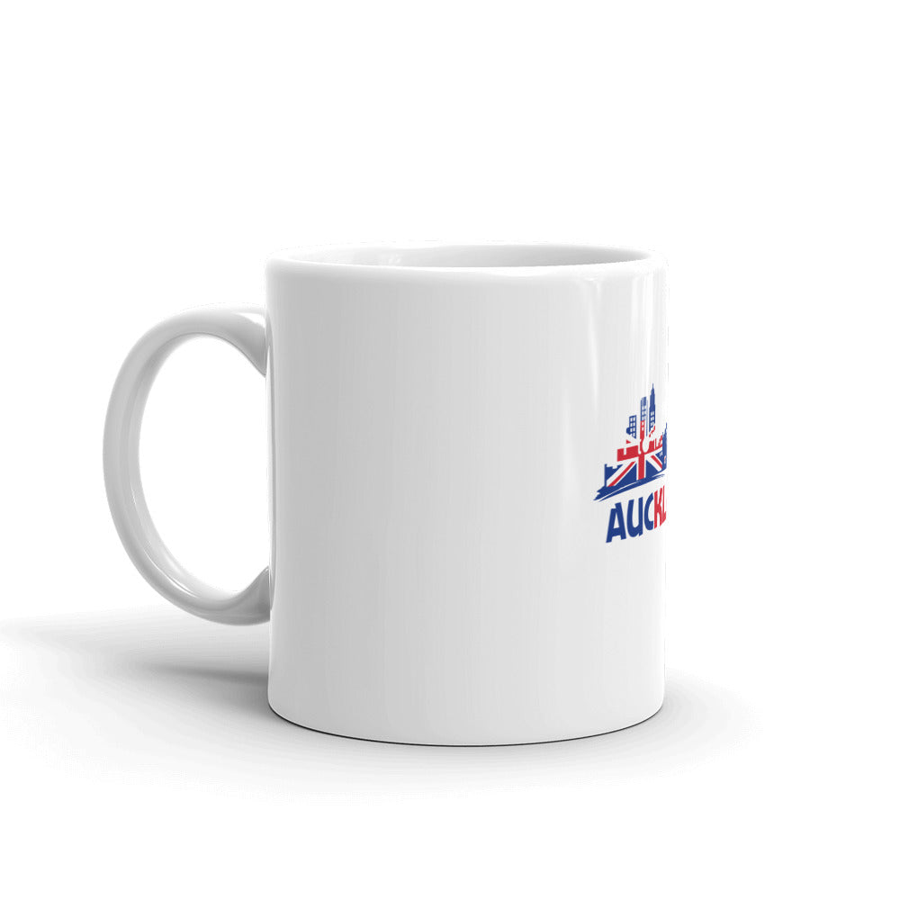 AUCKLAND - White glossy mug