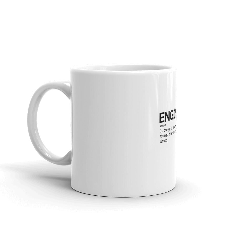 ENGINEER - White glossy mug