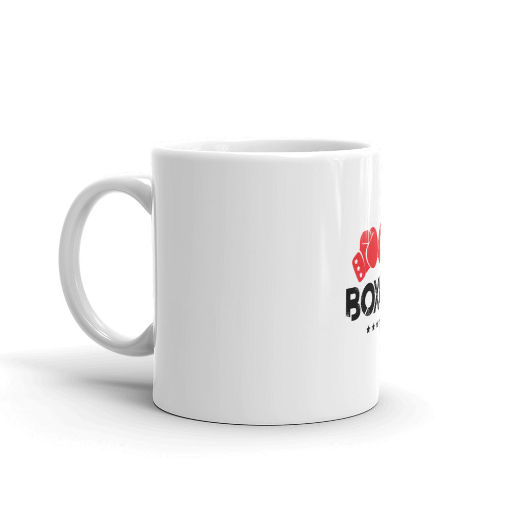 BOXING - White glossy mug