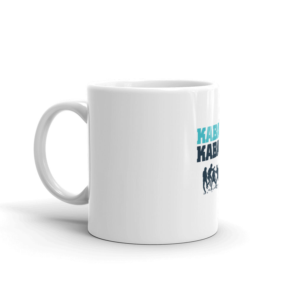 KABADDI KABADDI - White glossy mug