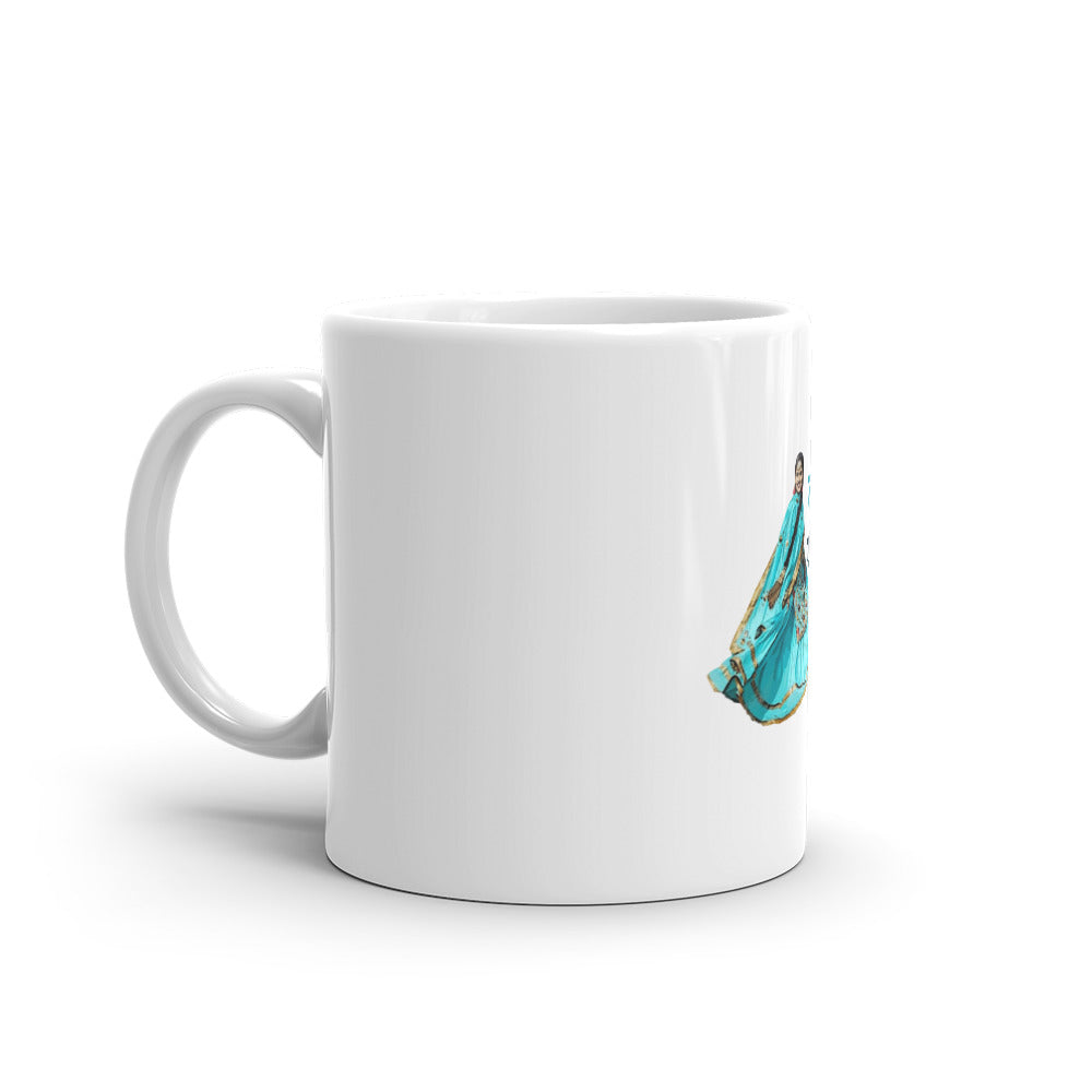 KEHAR PUNJABAN - White glossy mug