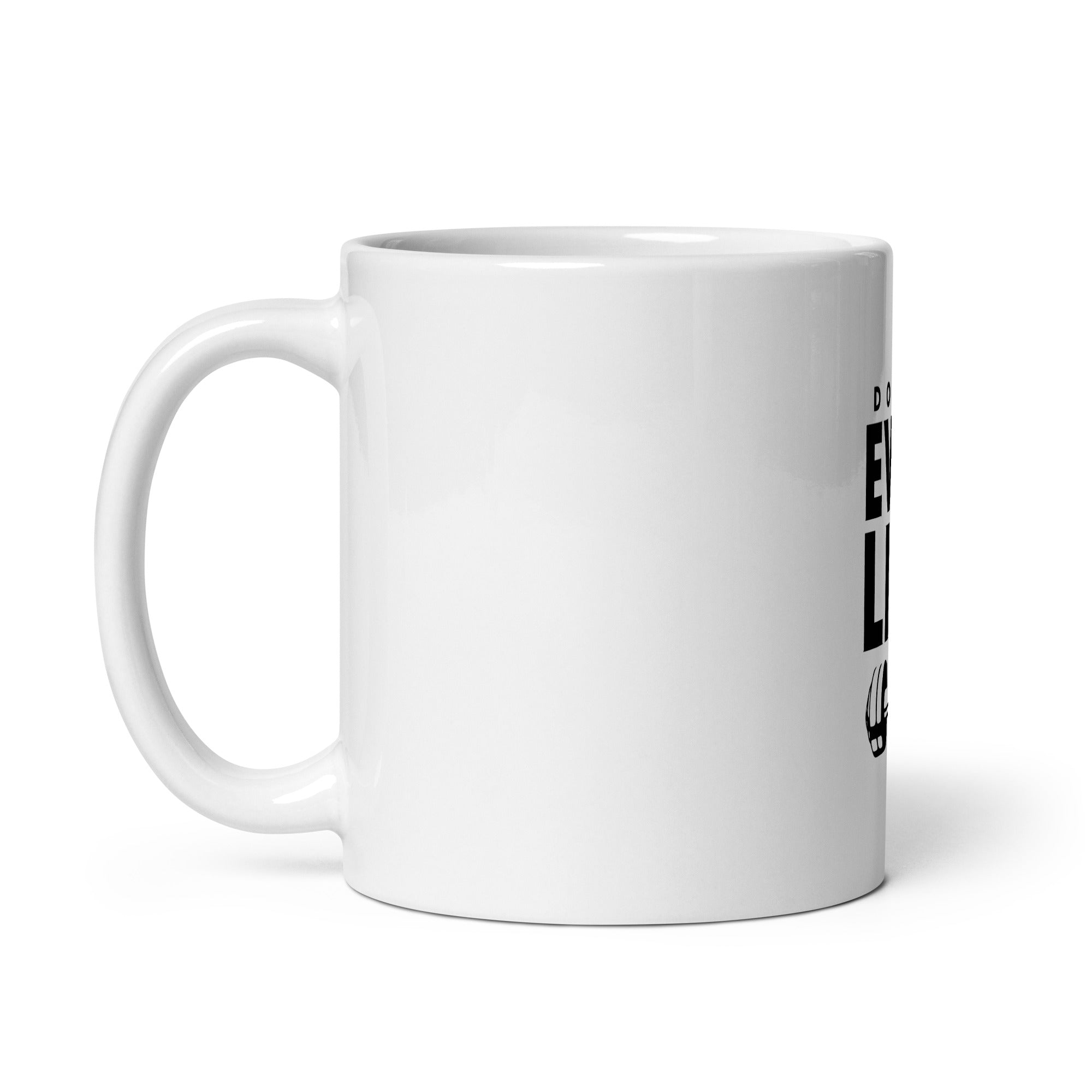 DO YOU EVEN LIFT - White glossy mug