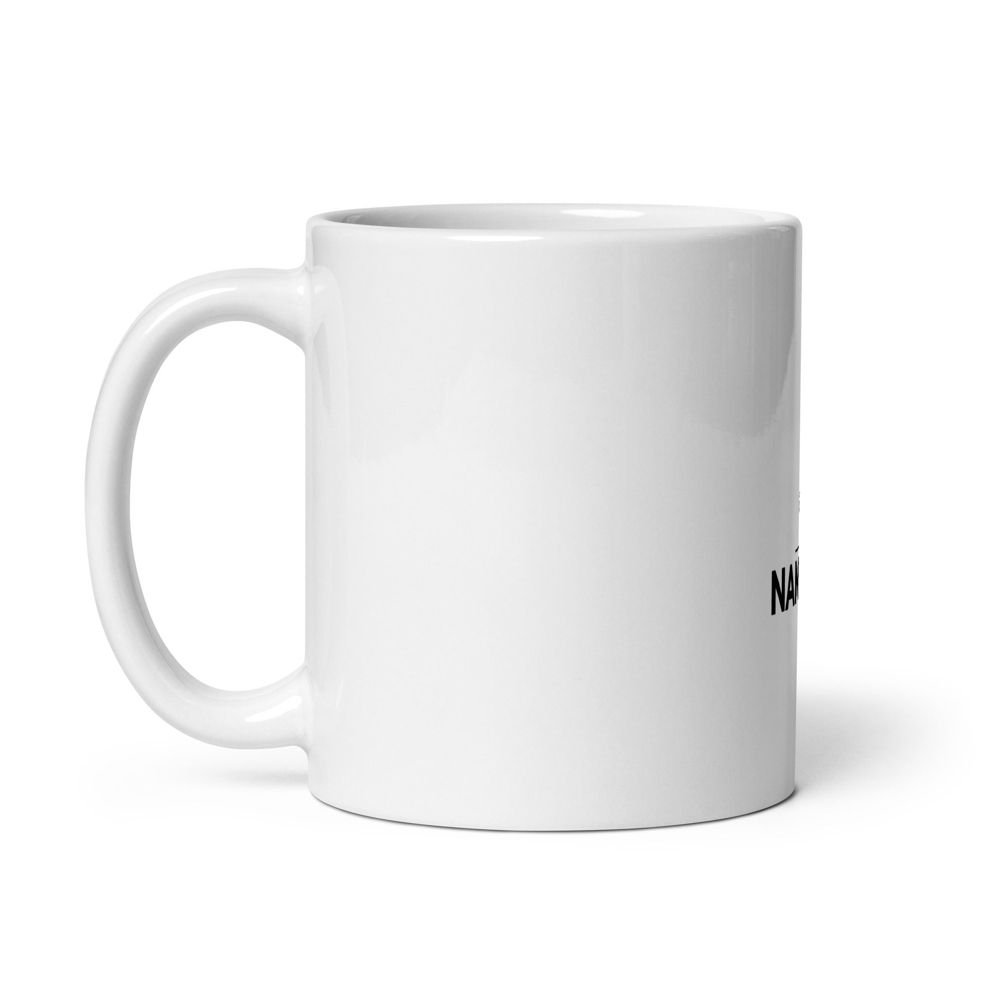 NAMASTE BALANCED - White glossy mug