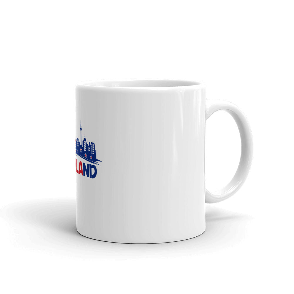 AUCKLAND - White glossy mug