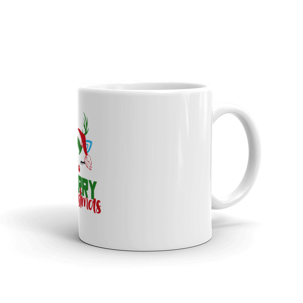 MERRY CHRISTMAS - White glossy mug