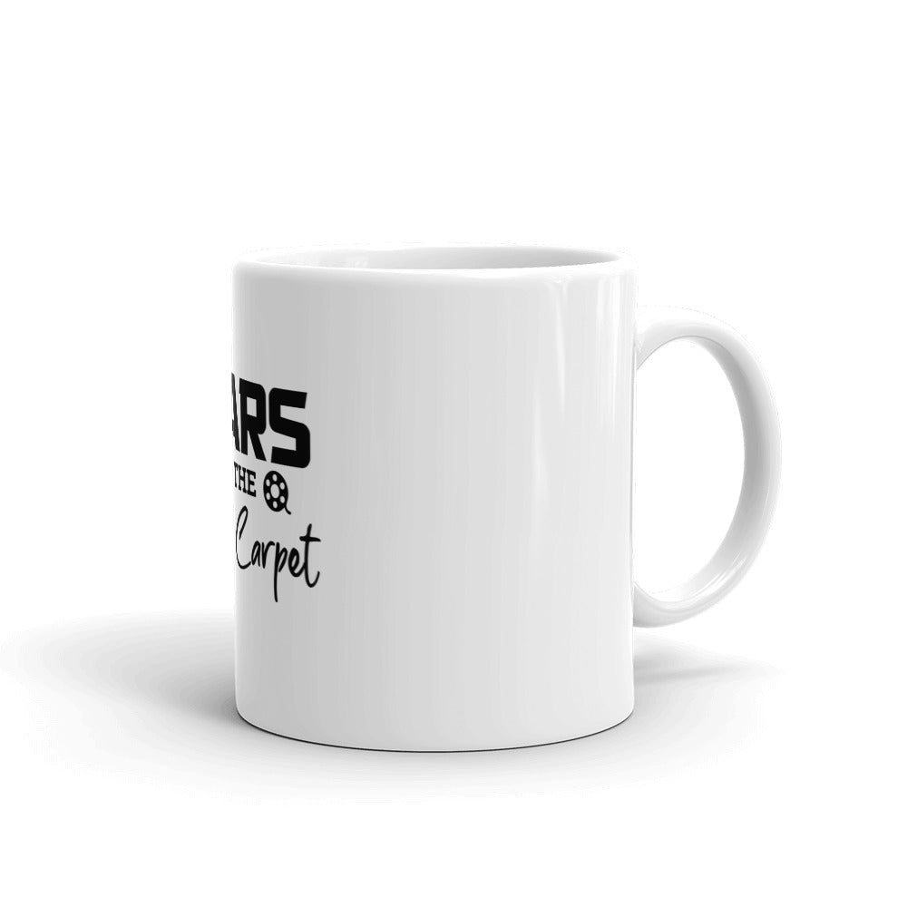 STARS OF THE RED CARPET -White glossy mug