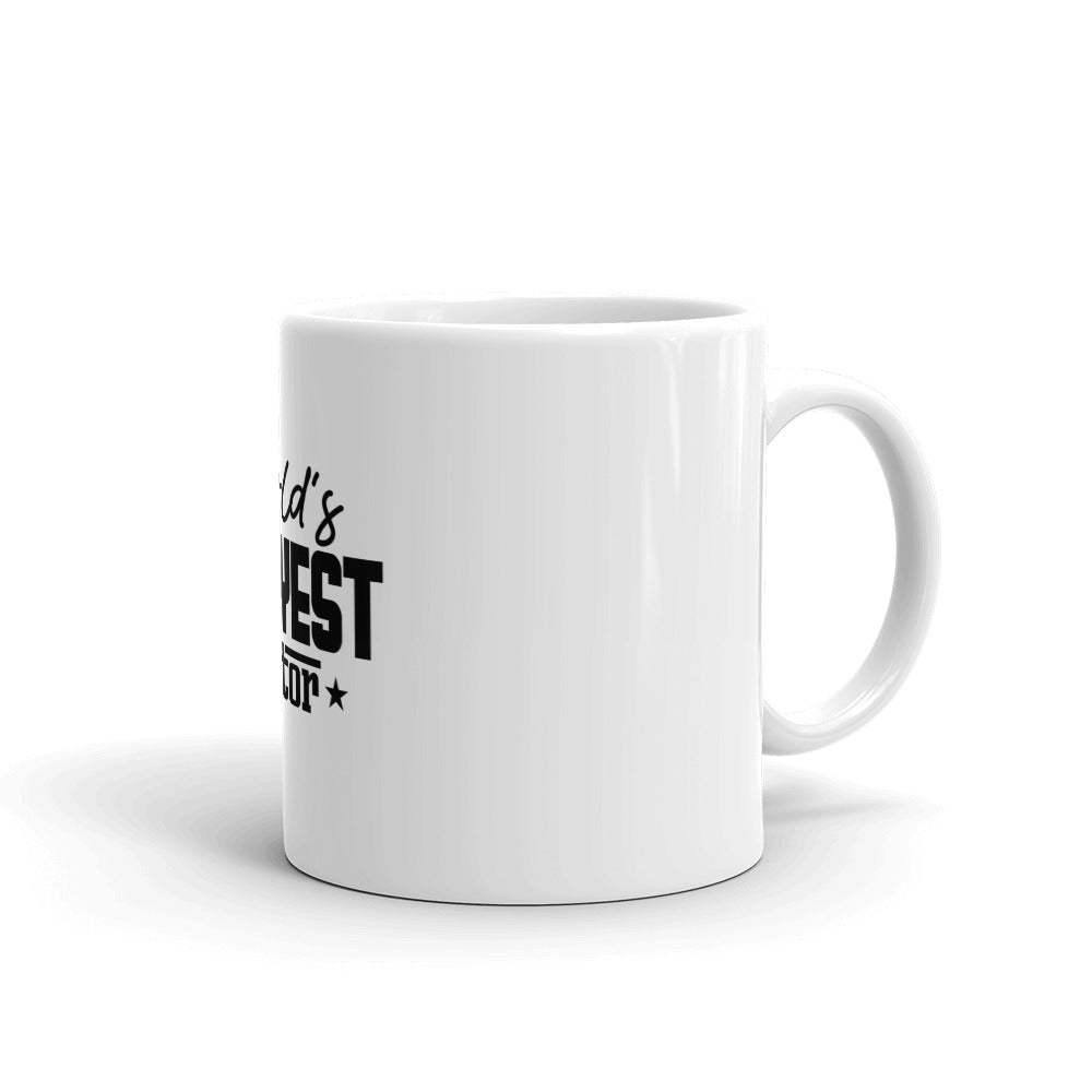 WORLD'S OKAYEST ACTOR - White glossy mug