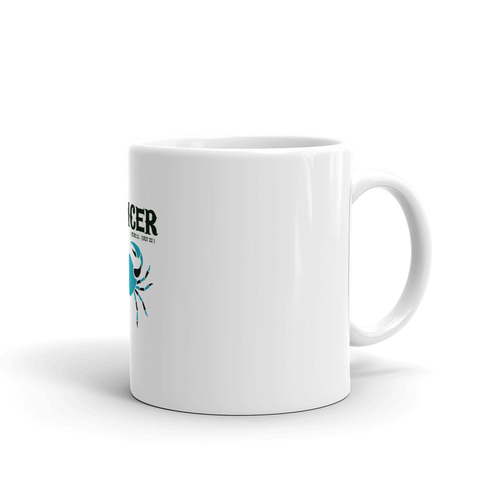 CANCER - White glossy mug