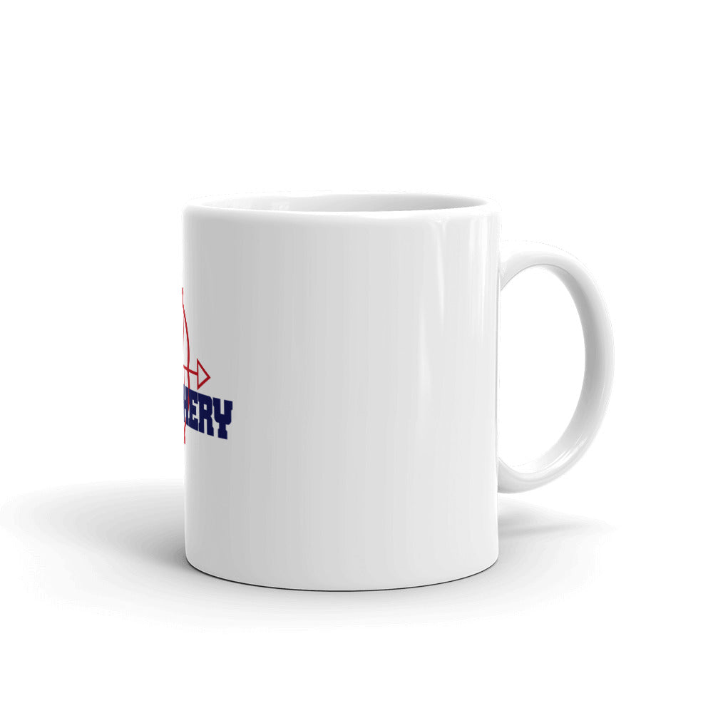 ARCHERY - White glossy mug