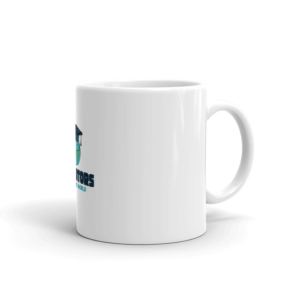 EDUCATORS CHANGE THE WORLD - White glossy mug