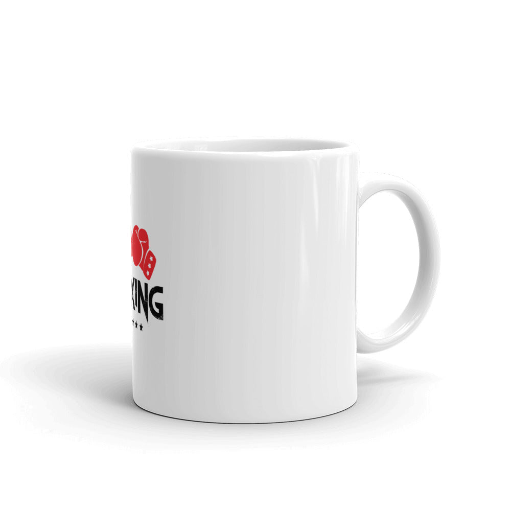 BOXING - White glossy mug