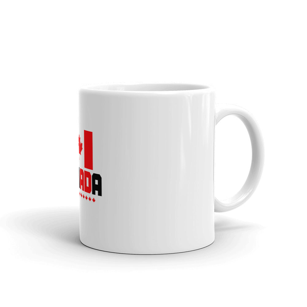 CANADA - White glossy mug