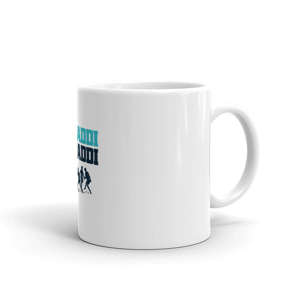 KABADDI KABADDI - White glossy mug